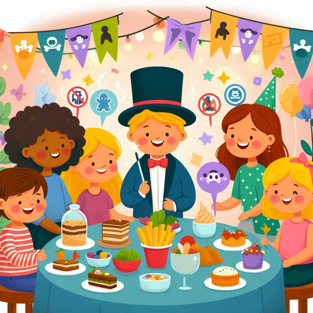 La fiesta del mago y las alergias